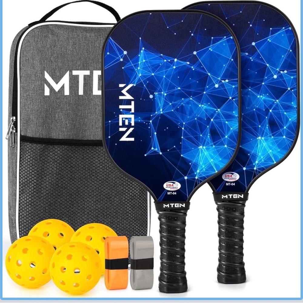 Pickleball Paddles, USAPA Approved Fiberglass Surface